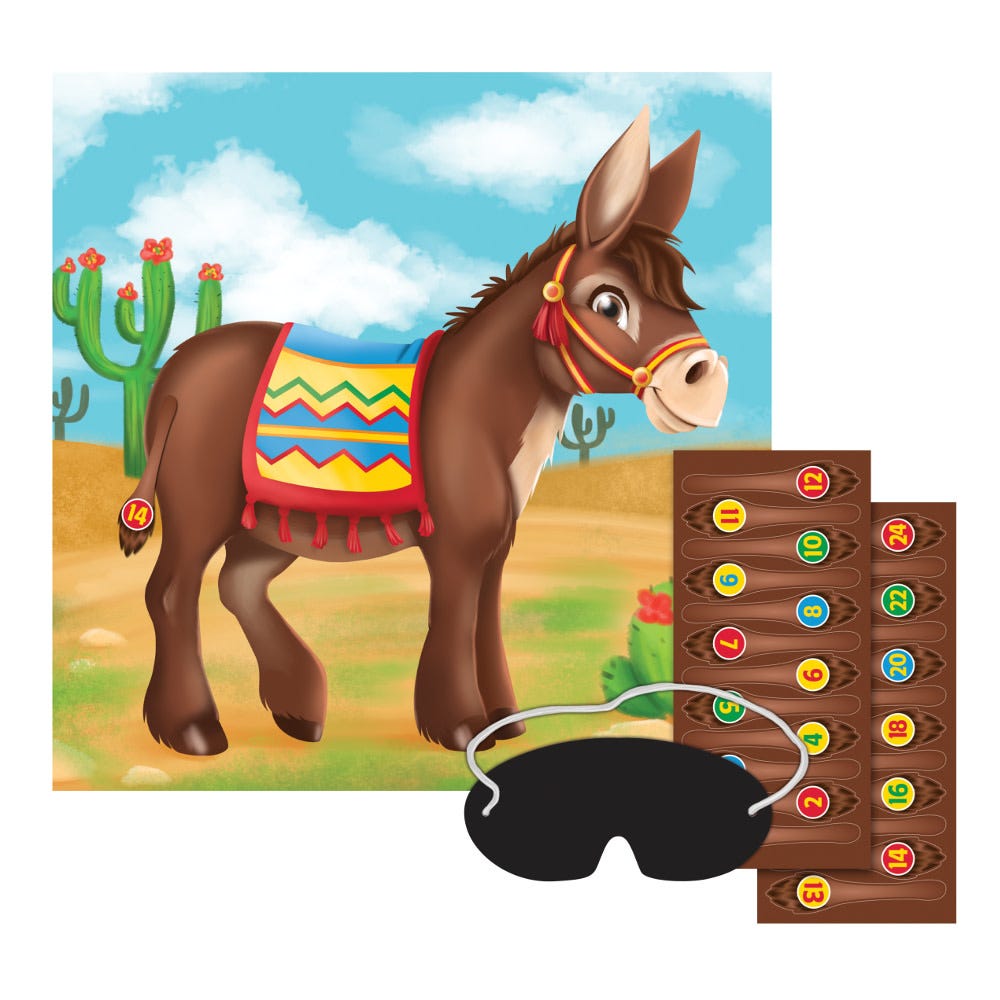 Unique Pin The Tail on The Donkey Game 